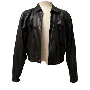 Rare ‘80’s Claude Montana Sheepskin Leather Jacket